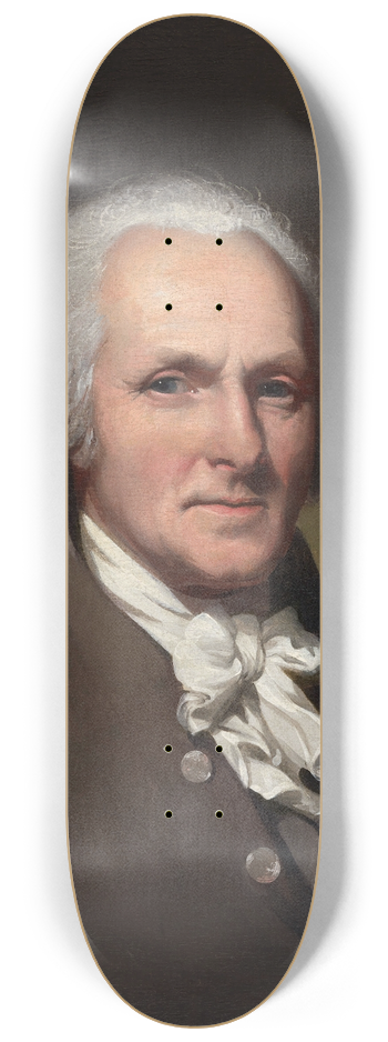 Charles Willson Peale - Charles Willson Peale Self-Portrait 8.25 inch art skate deck