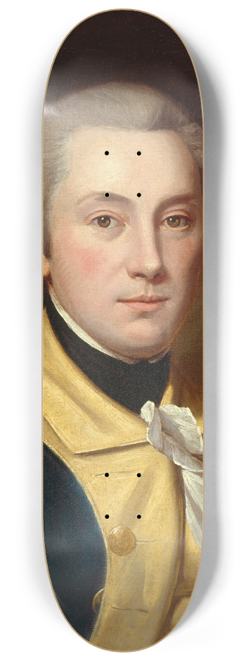 Charles Willson Peale - General William North 8.25 inch art skate deck