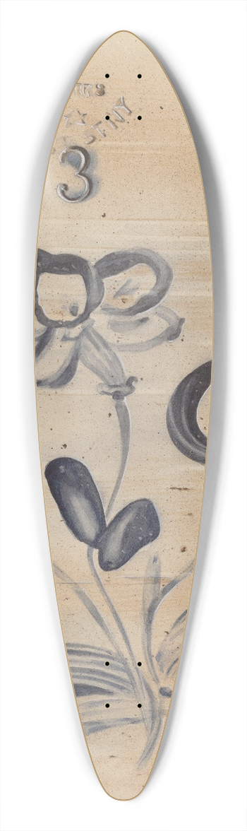 John Tarantino - Jar 39.3 inch art pintail longboard deck