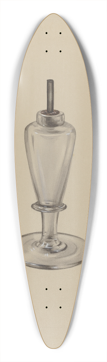 John Tarantino - Spark Lamp 39.3 inch art pintail longboard deck