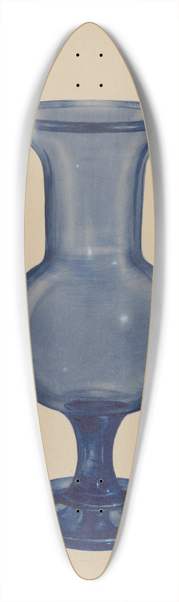 John Tarantino - Vase 39.3 inch art pintail longboard deck