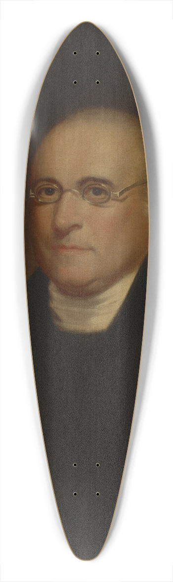 John Trumbull - Timothy Dwight 39.3 inch art pintail longboard deck