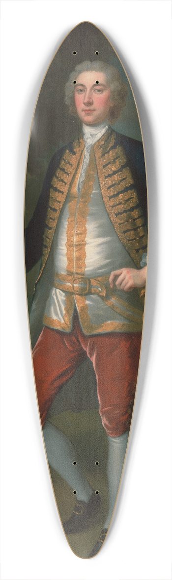John Vanderbank - John Dodd, of Swallowfield, Berkshire 39.3 inch art pintail longboard deck