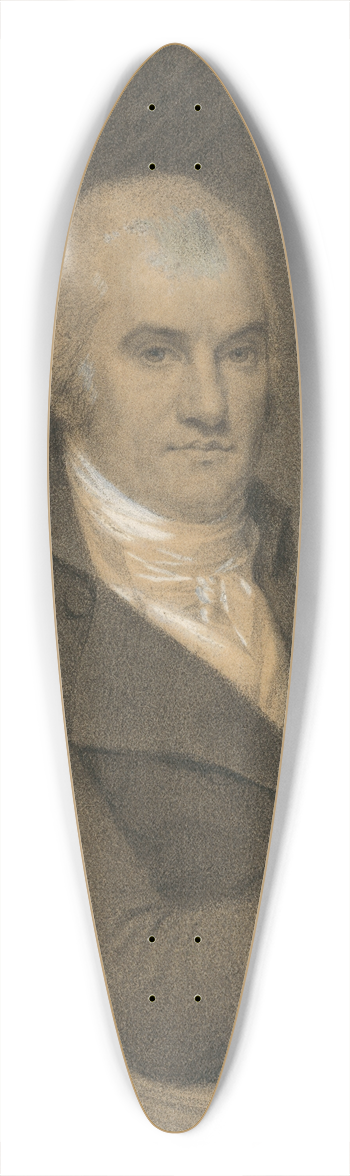 John Vanderlyn - Joel Barlow 39.3 inch art pintail longboard deck