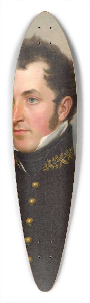 John Vanderlyn - Samuel Ringgold 39.3 inch art pintail longboard deck