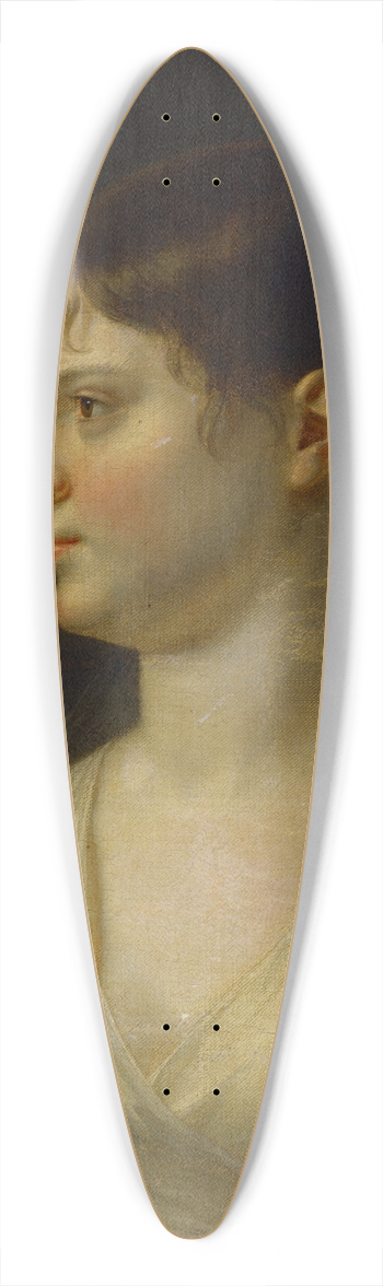 John Vanderlyn - Theodosia Burr Alston 39.3 inch art pintail longboard deck