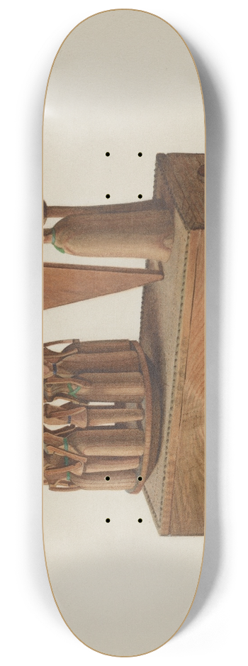 Charlotte Angus - Pa. German Music Box 8.25 inch art skate deck