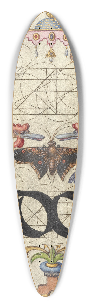 Joris Hoefnagel - Guide for Constructing the Ligature do 39.3 inch art pintail longboard deck