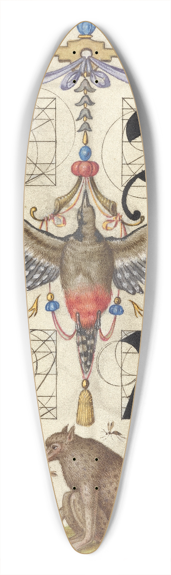 Joris Hoefnagel - Guide for Constructing the Tironian con and orum 39.3 inch art pintail longboard deck