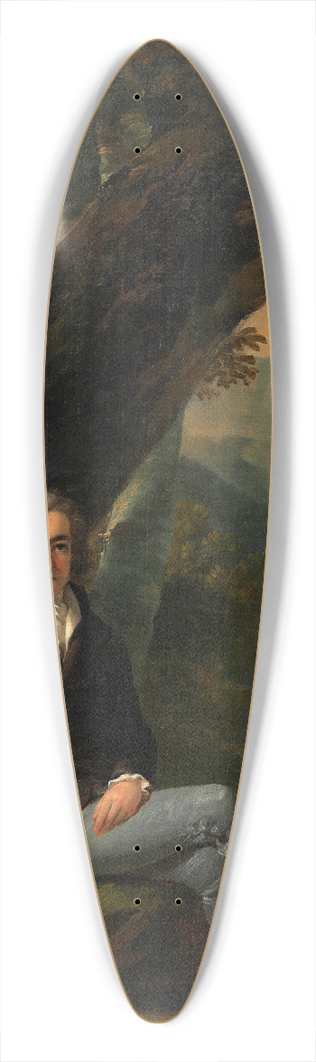 Josef Abel - Joseph Albert Camesina (Buchhndler) 39.3 inch art pintail longboard deck