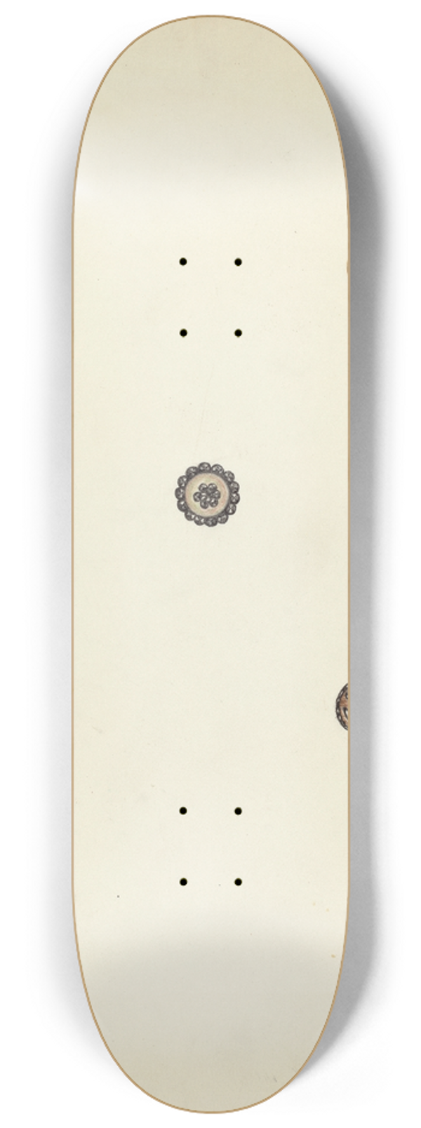 Charlotte Winter - Buttons 8.25 inch art skate deck