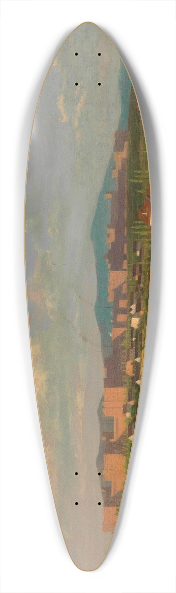 Josef Feid - Das Arsenal in Wien 39.3 inch art pintail longboard deck