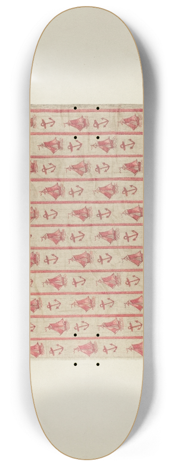 Charlotte Winter - Printed Cotton 8.25 inch art skate deck