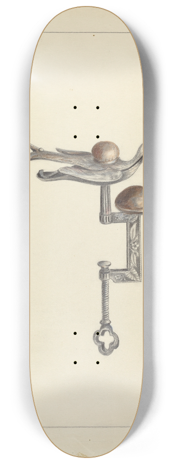 Charlotte Winter - Sewing Bird 8.25 inch art skate deck
