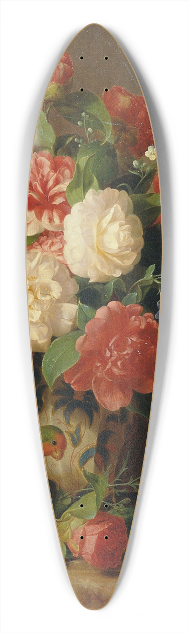 Josef Lauer - Blumenstck mit Goldfischglas 39.3 inch art pintail longboard deck