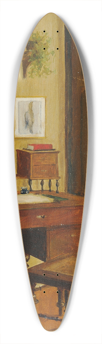 Josef Wawra - Interieur 39.3 inch art pintail longboard deck