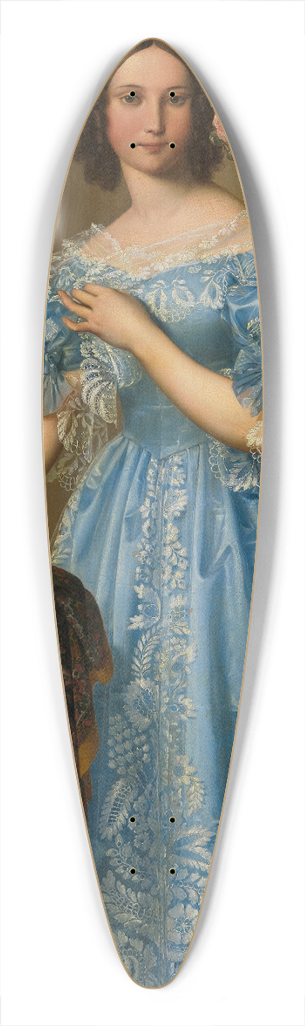 Josef Ziegler - Geschftsschild der Modewarenhandlung Zur Franzsin im Trattnerhof, Wien 1, Goldschmiedgasse 9 39.3 inch art pintail longboard deck