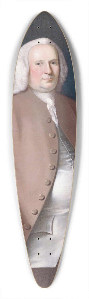 Joseph Blackburn - James Pitts 39.3 inch art pintail longboard deck