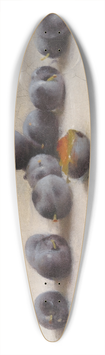 Joseph Decker - TwelvePlums 39.3 inch art pintail longboard deck