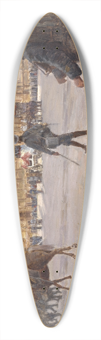 Joseph Flix Bouchor - Les funrailles du gnral Gallieni (1849-1916), le 1er juin 1916. 39.3 inch art pintail longboard deck