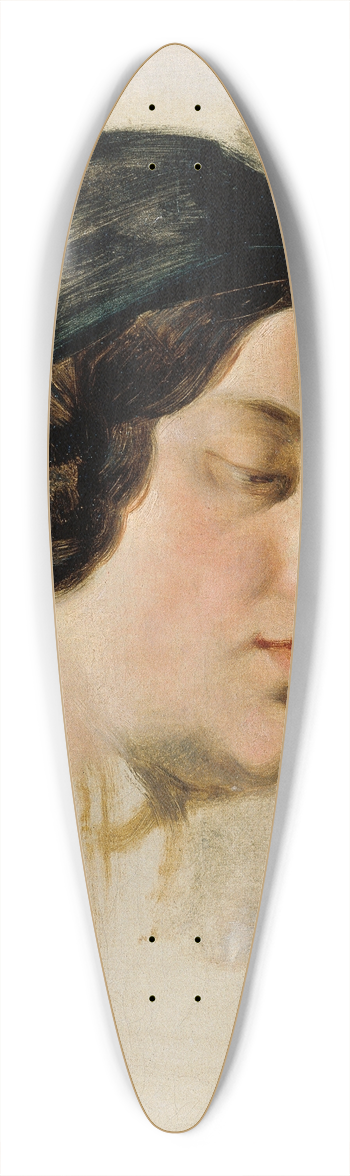 Joseph Hasslwander - Clara Hasslwander 39.3 inch art pintail longboard deck