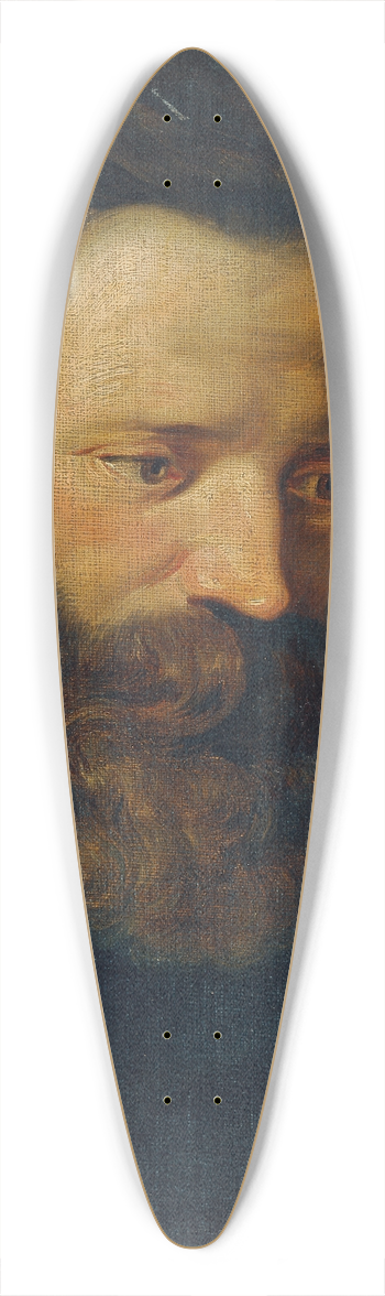 Joseph Hasslwander - Studienkopf eines brtigen Mannes I 39.3 inch art pintail longboard deck