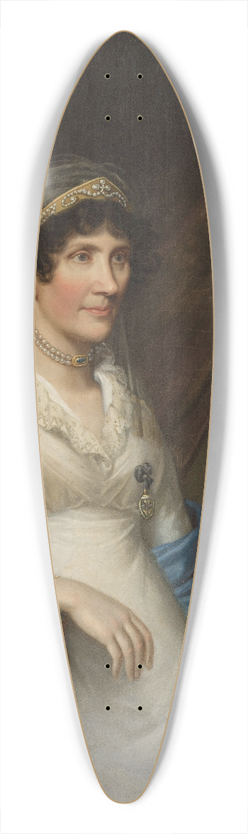 Joseph Karl Stieler - Portrait of Marianna Dembiska ne Moszyska 39.3 inch art pintail longboard deck
