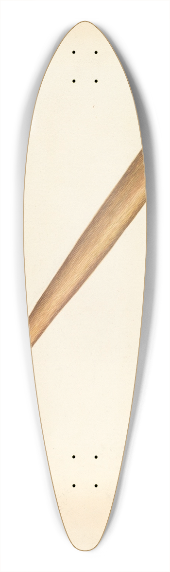Joseph L. Boyd - Branding Hammer 39.3 inch art pintail longboard deck