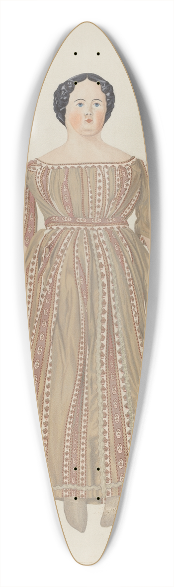 Joseph L. Boyd - Doll 39.3 inch art pintail longboard deck