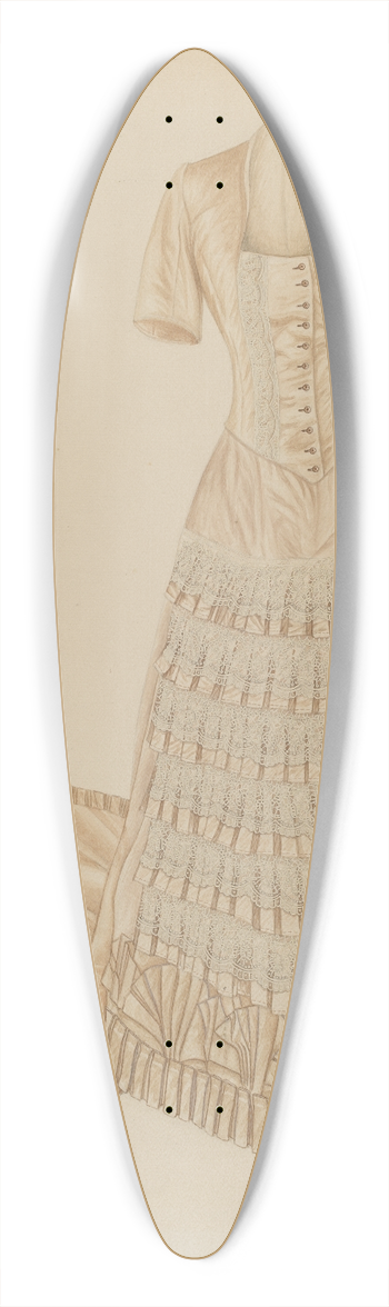 Joseph L. Boyd - Evening Dress 39.3 inch art pintail longboard deck