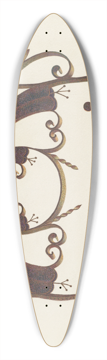 Joseph L. Boyd - Locksmiths Sign 39.3 inch art pintail longboard deck