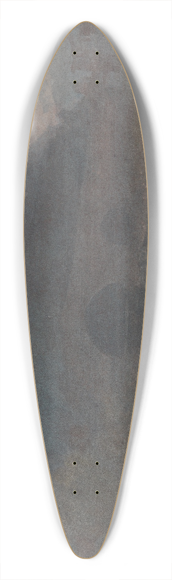 Joseph Mallord William Turner - Evening Landscape with Castle and Bridge in Yorkshire 39.3 inch art pintail longboard deck