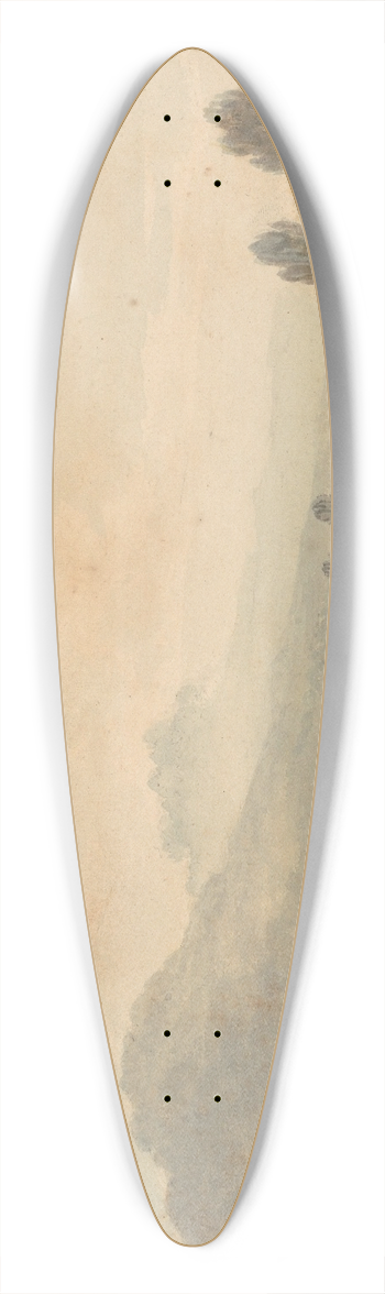Joseph Mallord William Turner - Villa Salviati on the Arno 39.3 inch art pintail longboard deck