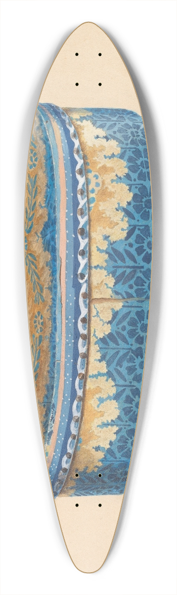 Joseph Rothenberg - Bandbox 39.3 inch art pintail longboard deck