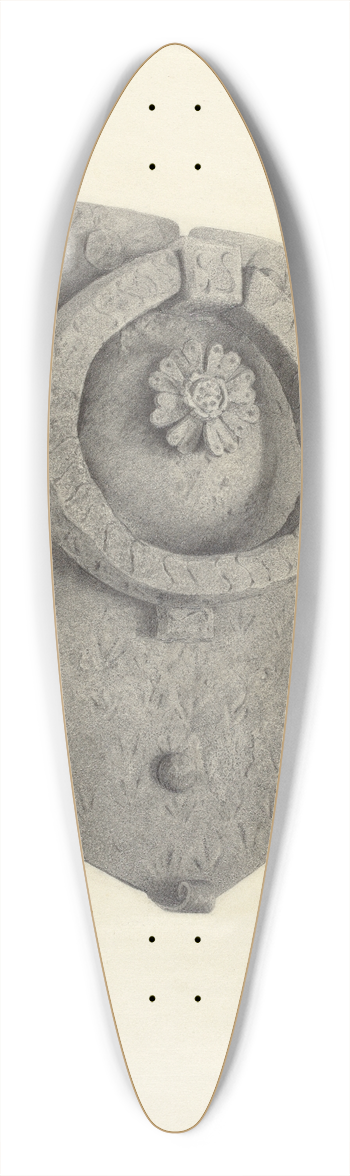 Joseph Stonefield - Door Knocker 39.3 inch art pintail longboard deck
