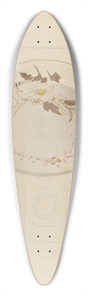 Joseph Sudek - Platter 39.3 inch art pintail longboard deck