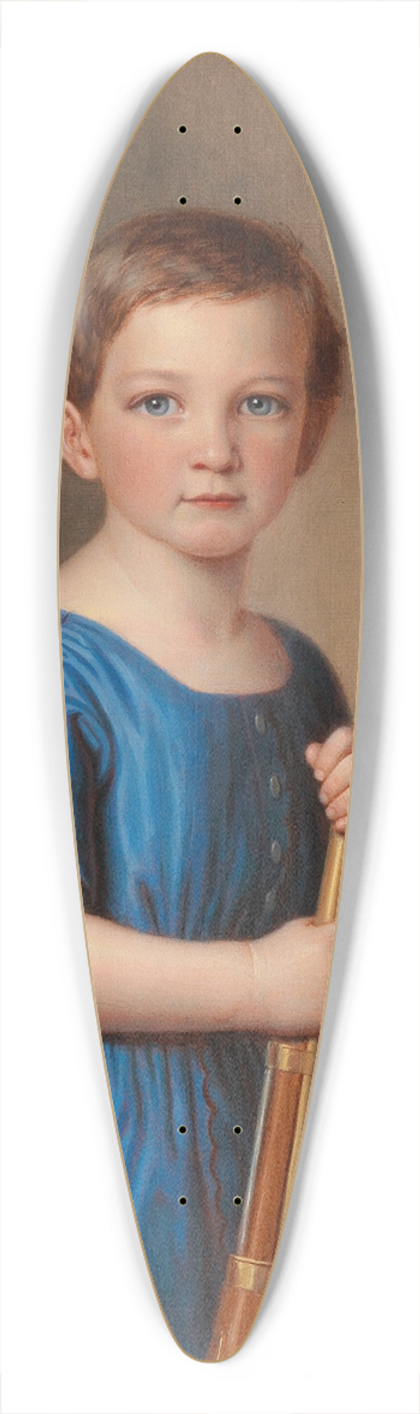 Joseph Weidner - Portrait of a Young Male Member of the Clemens Bachofen von Echt Family 39.3 inch art pintail longboard deck