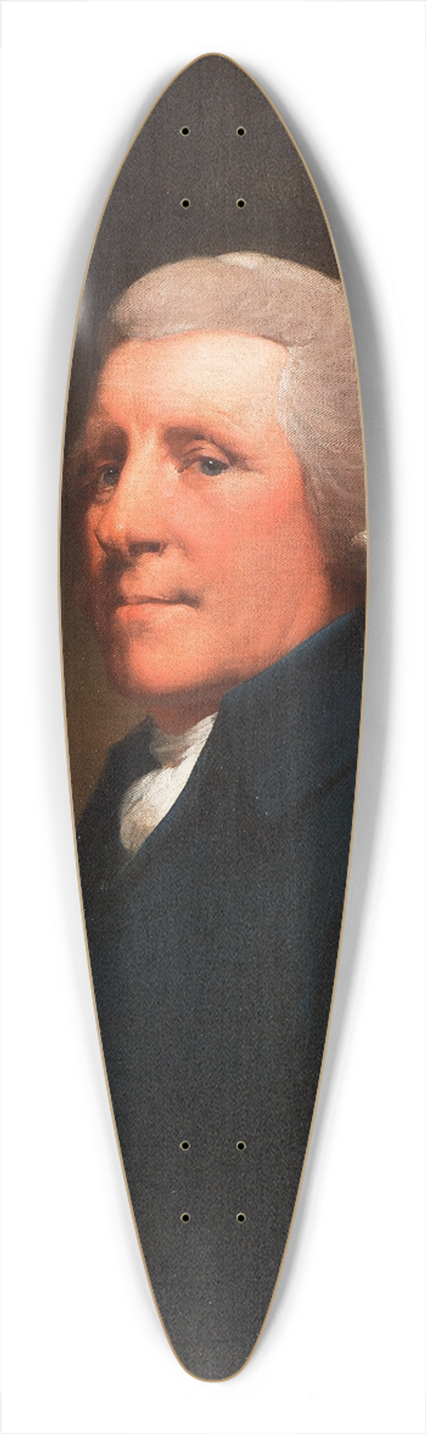 Joseph Wright of Derby - Portrait Of Mr. Anthony Greatorex 39.3 inch art pintail longboard deck