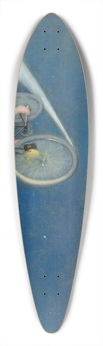 Jos Frappa - Christmas Delivery 39.3 inch art pintail longboard deck
