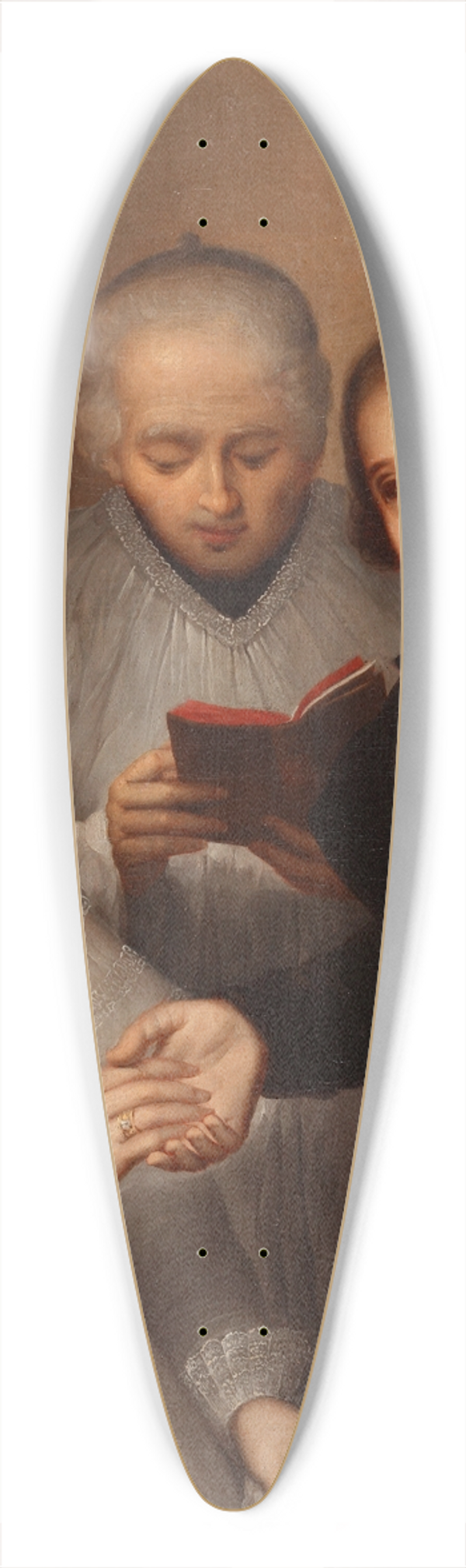 Jos Gutirrez de la Vega  - A wedding in 1830 39.3 inch art pintail longboard deck