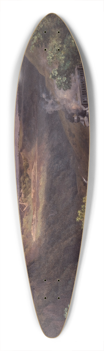 Jos Mara Velasco - The Metlac Ravine 39.3 inch art pintail longboard deck