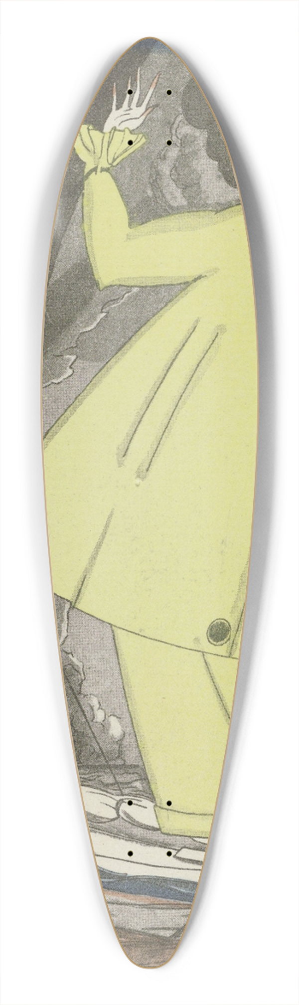 Jos Zinoview - Gazette du Bon Ton. Art  Modes & Frivolits; Artists 39.3 inch art pintail longboard deck