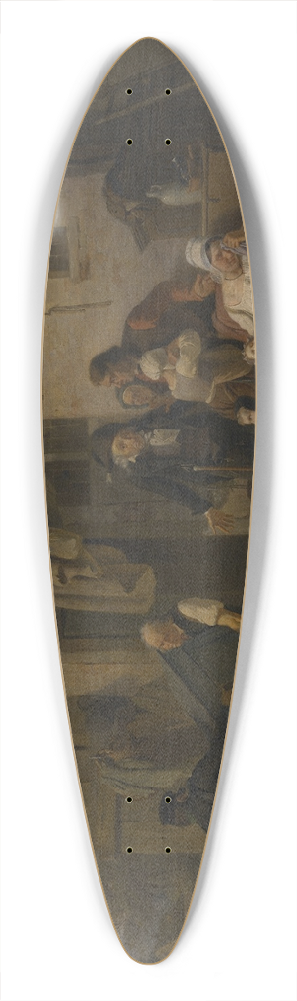 Jozef Geirnaert - Auction of Seized Goods 39.3 inch art pintail longboard deck