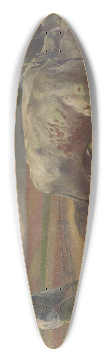 Jozef Hanula - Ploughing 39.3 inch art pintail longboard deck