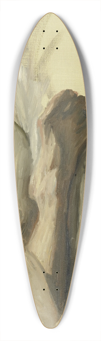 Jozef Israls - Sauls Legs 39.3 inch art pintail longboard deck