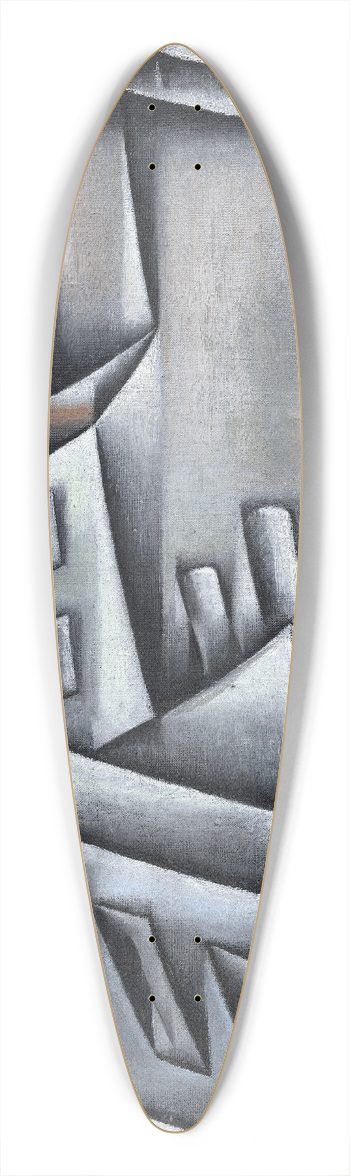 Juan Gris - Maisons  Paris (Houses in Paris) 39.3 inch art pintail longboard deck