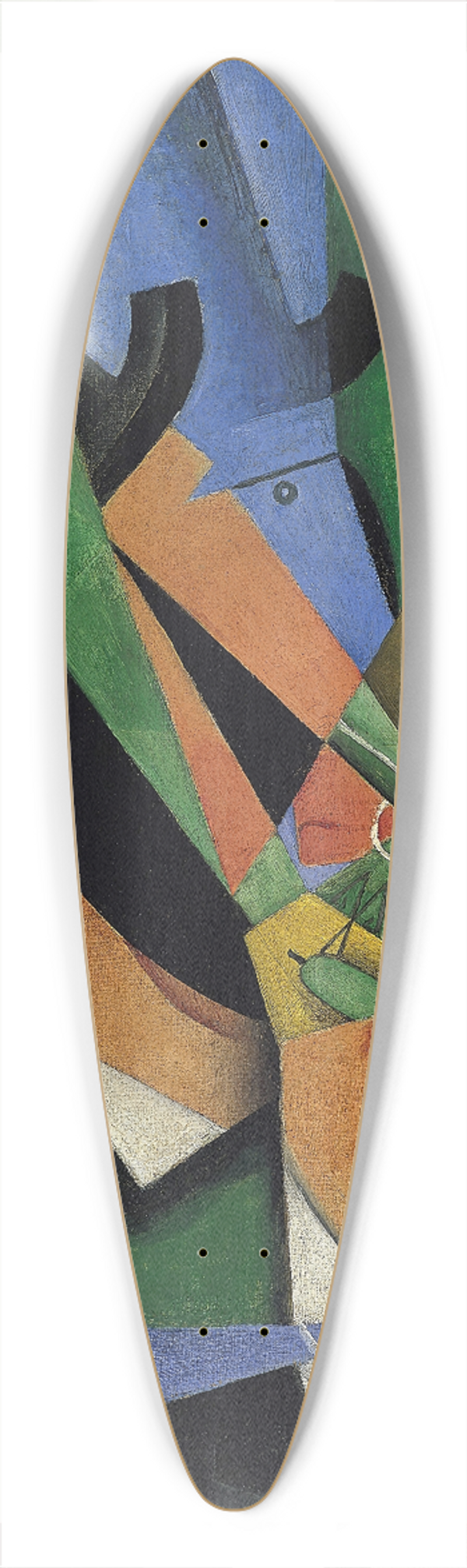 Juan Gris - The Smoker 39.3 inch art pintail longboard deck