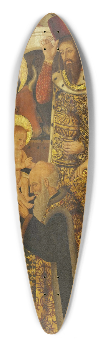 Juan Pons - Adoration of the Magi 39.3 inch art pintail longboard deck
