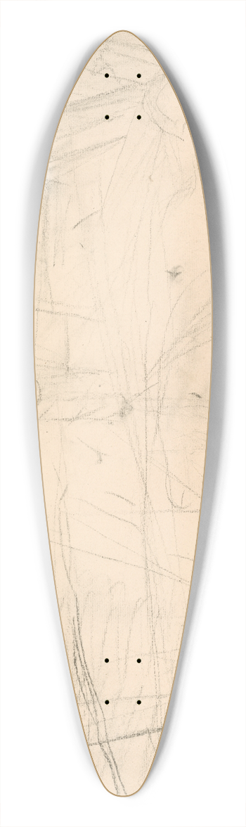 Jules Bastien-Lepage - Study for Joan of Arc 39.3 inch art pintail longboard deck