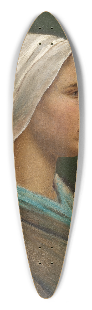 Jules Breton - Jeanne Calvet 39.3 inch art pintail longboard deck